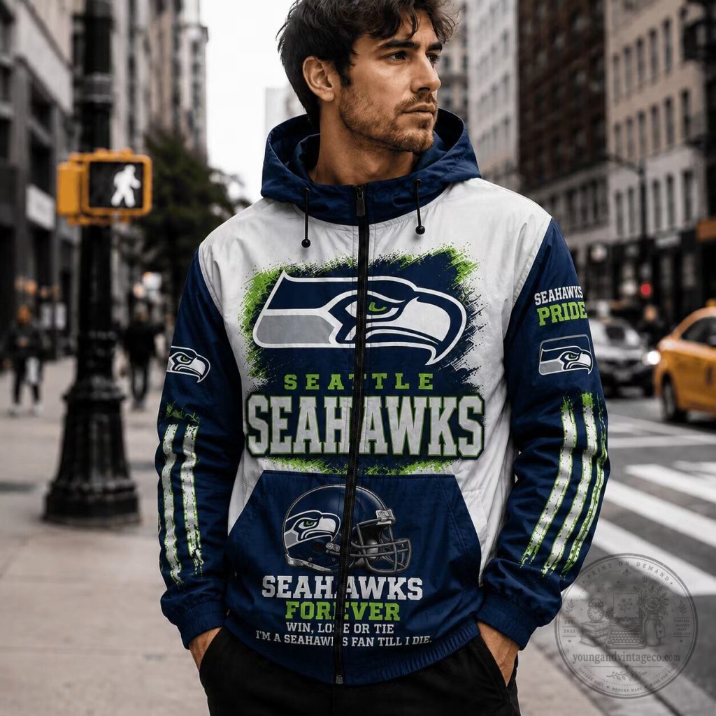 Seattle Seahawks Gift NFL Windbreaker Jacket for Men and Women Seattle Seahawks Gift NFL Windbreaker Jacket for Men and Women