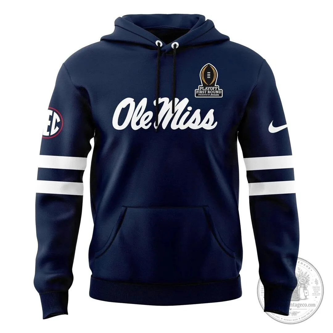 Ole Miss Rebels Football College Playoff First Round Pullover Hoodie 4 Ole Miss Rebels Football College Playoff First Round Pullover Hoodie