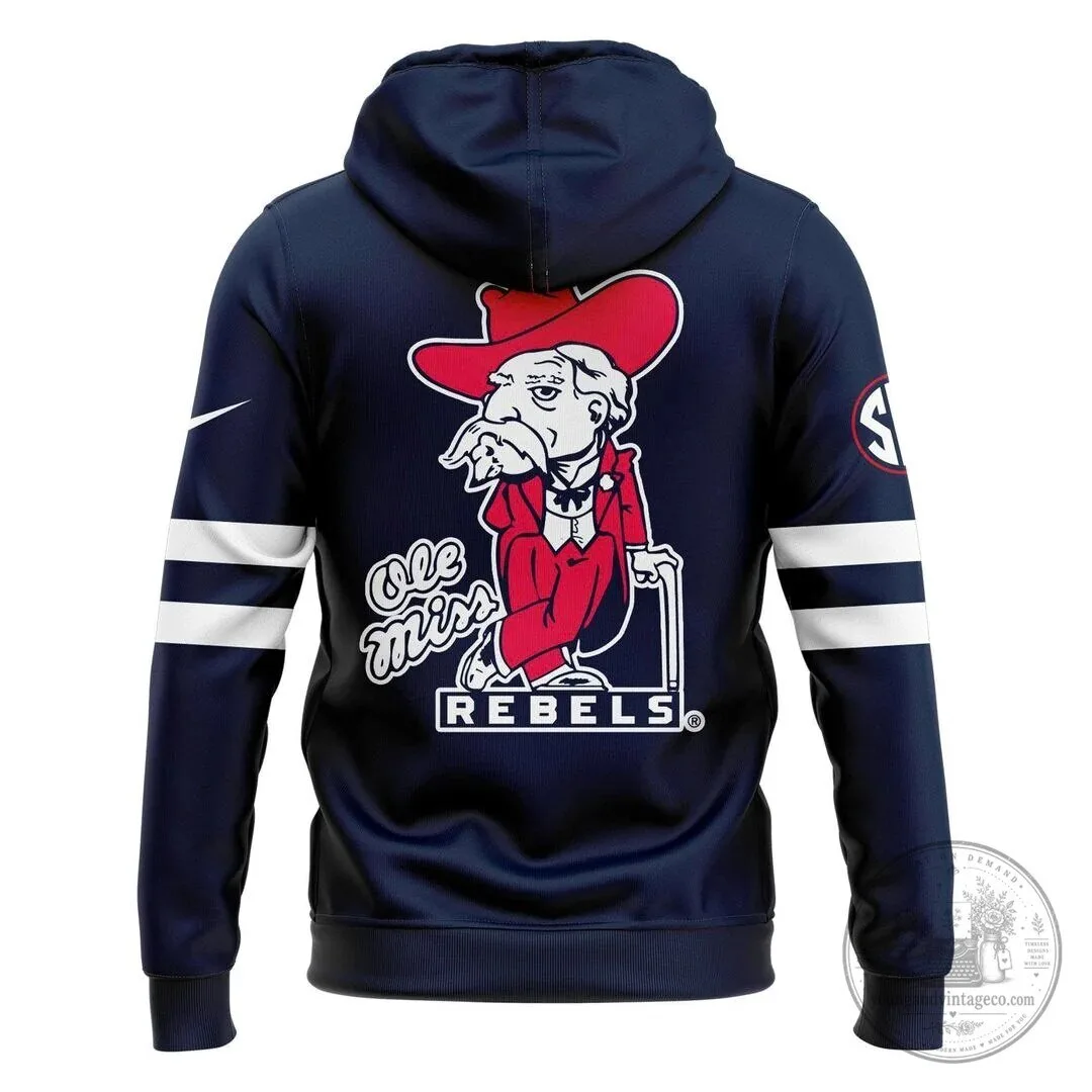 Ole Miss Rebels Football College Playoff First Round Pullover Hoodie 5 Ole Miss Rebels Football College Playoff First Round Pullover Hoodie