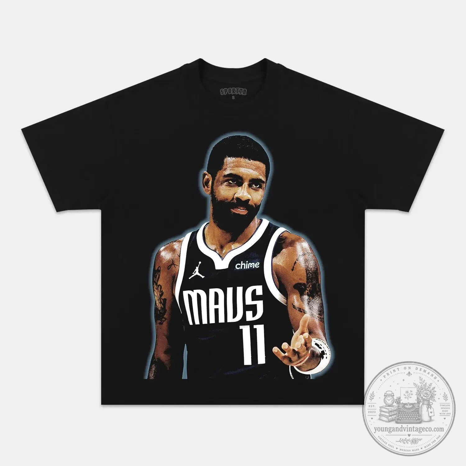 Kyrie Irving Dallas Mavericks Basketball Fan T-Shirt