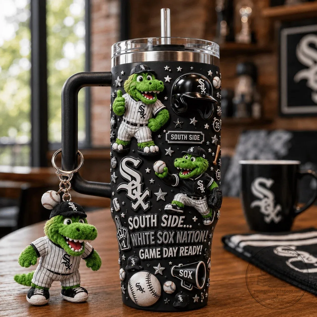 Chicago White Sox South Side Baseball Game Day Ready Tumbler