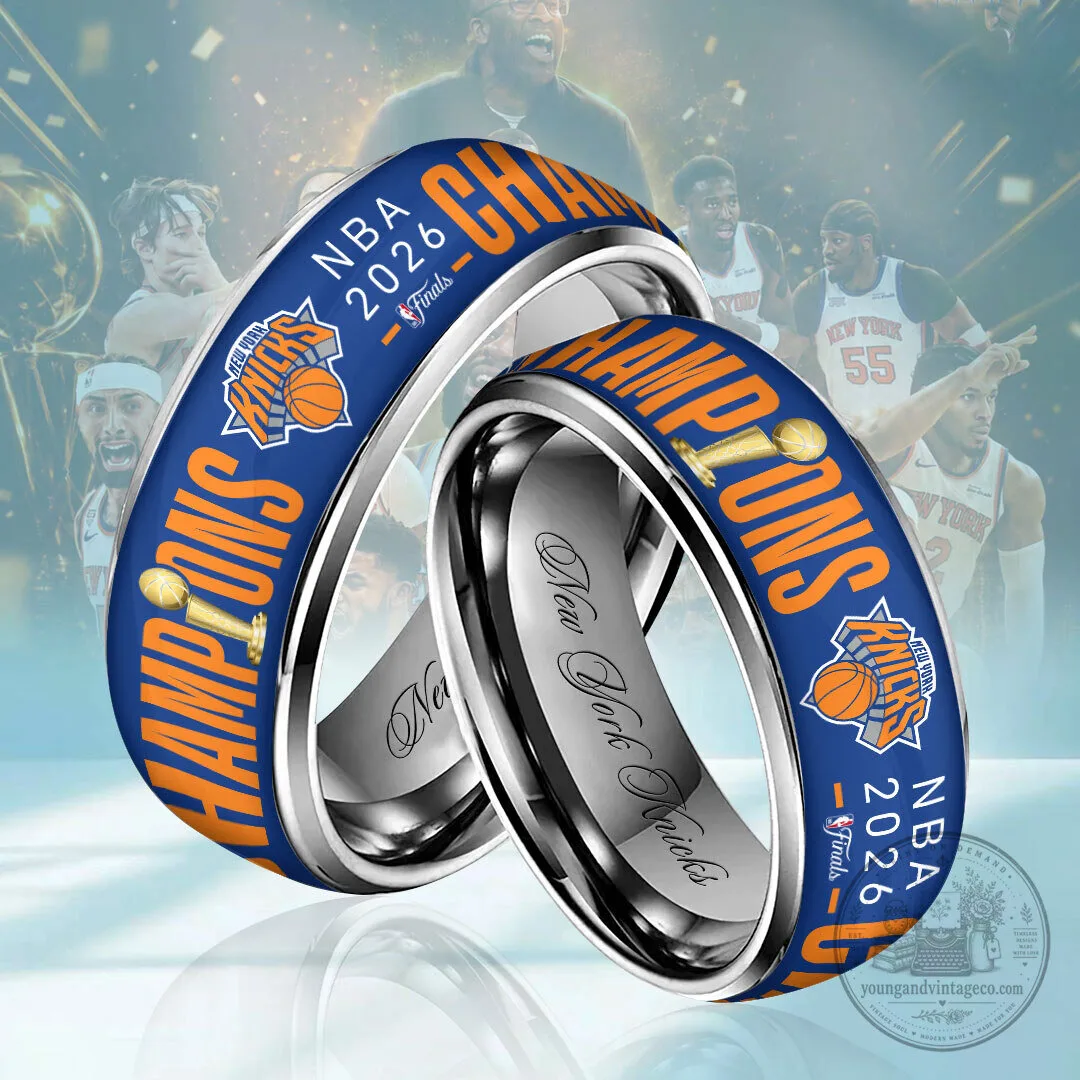 New York Knicks NBA 2026 Finals Champions Commemorative Ring
