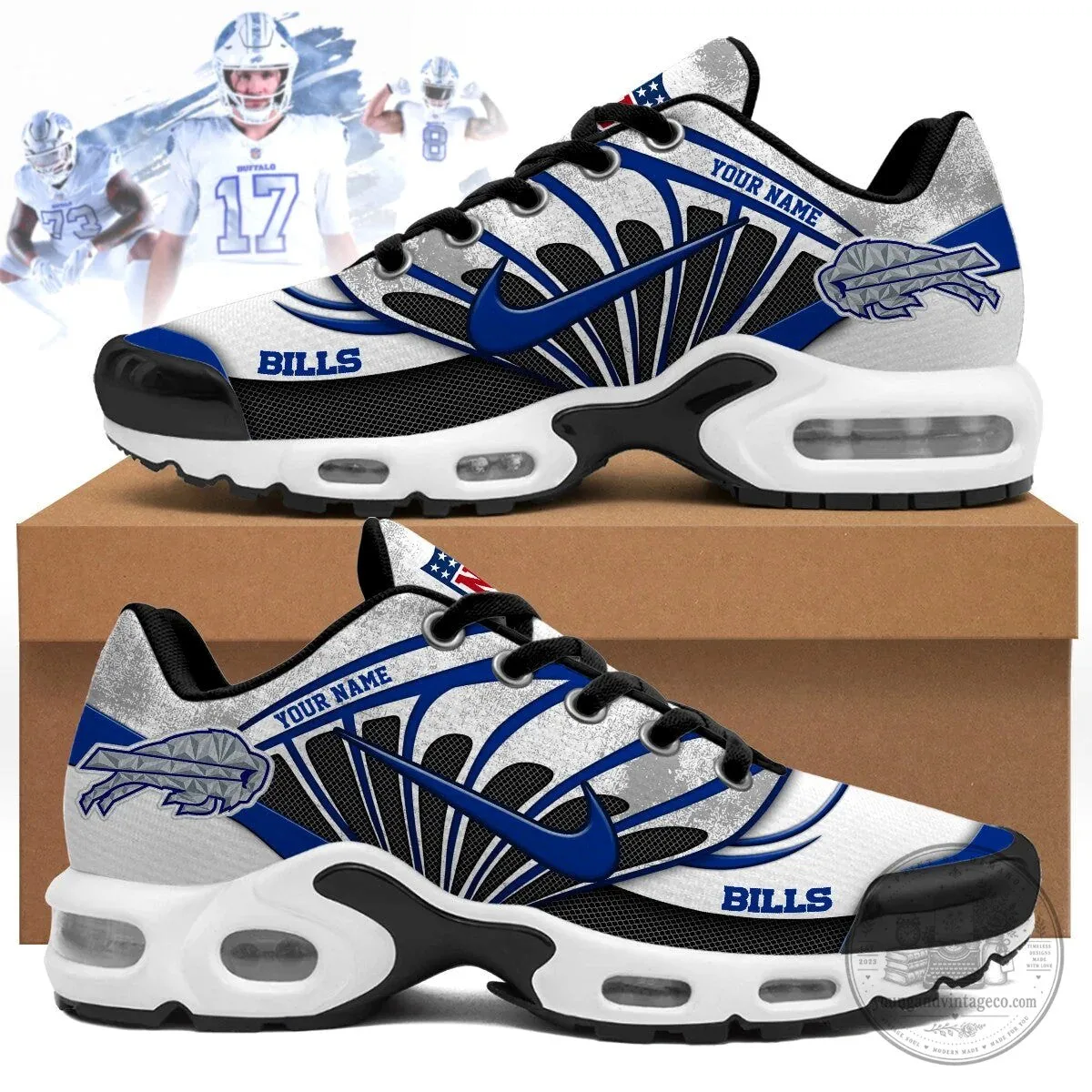 Buffalo Bills NFL Football Team Personalized Air Max Shoes 5 Buffalo Bills NFL Football Team Personalized Air Max Shoes