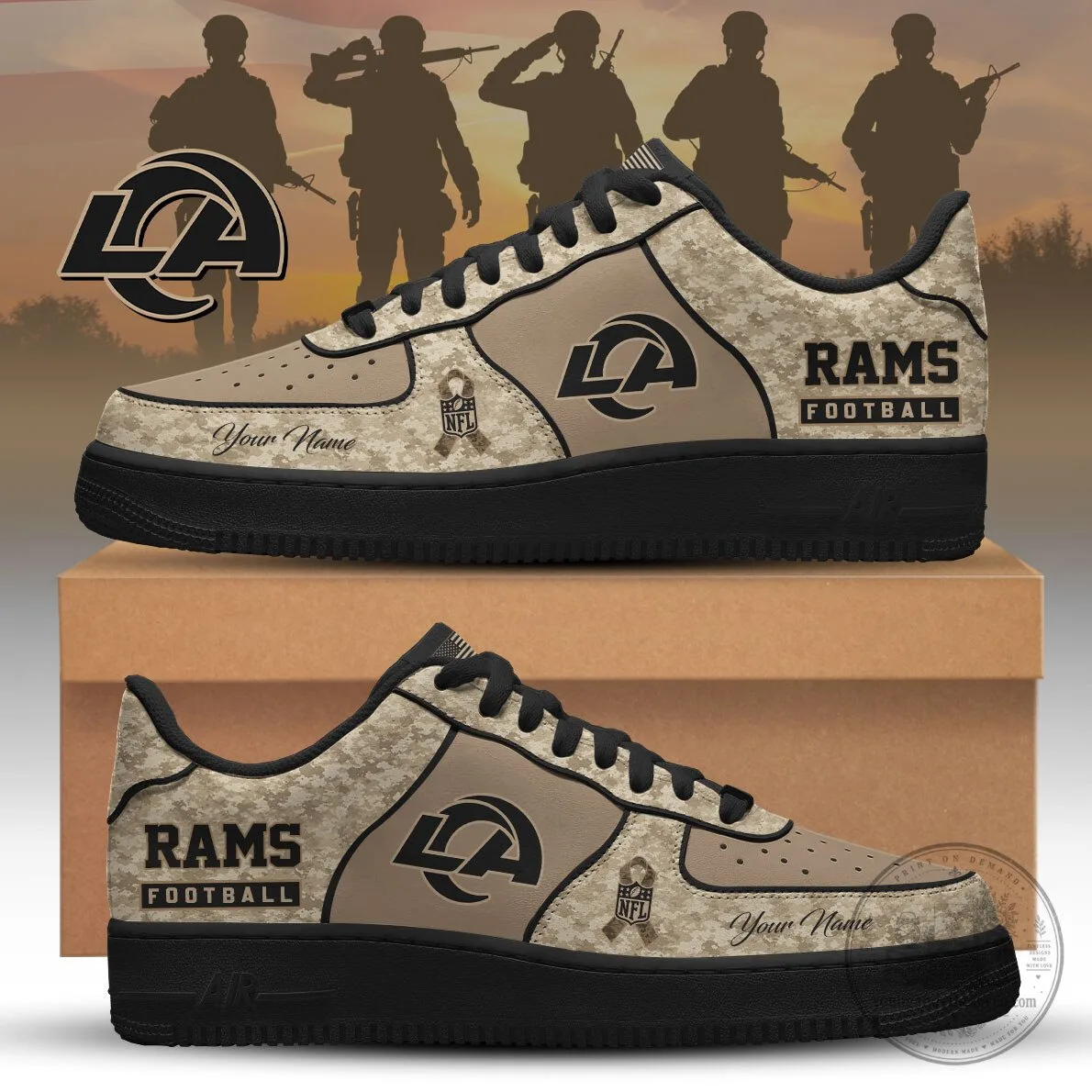 Limited Edition .LAR Shoes for Veterans Day