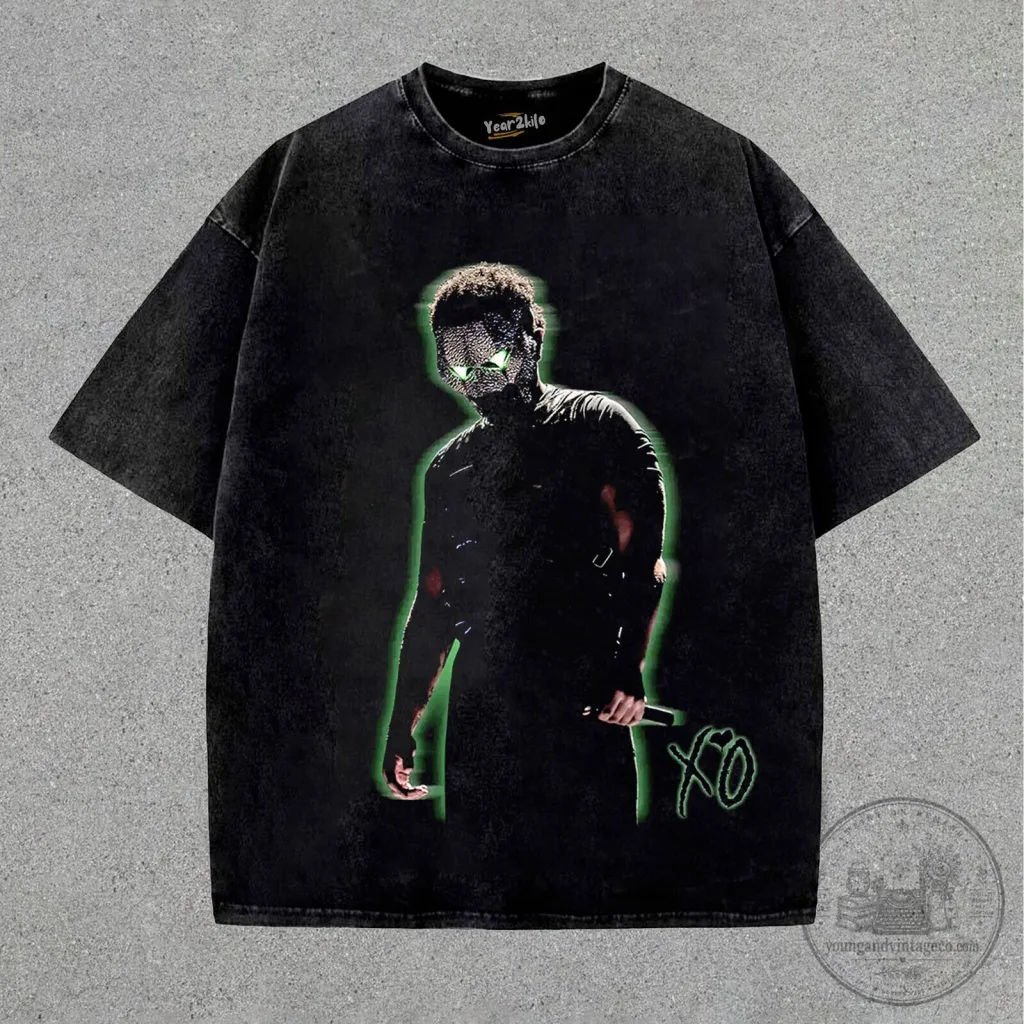 Black T-Shirt from The Weeknd's After Hours Til Dawn Tour Concert Black T-Shirt from The Weeknd's After Hours Til Dawn Tour Concert