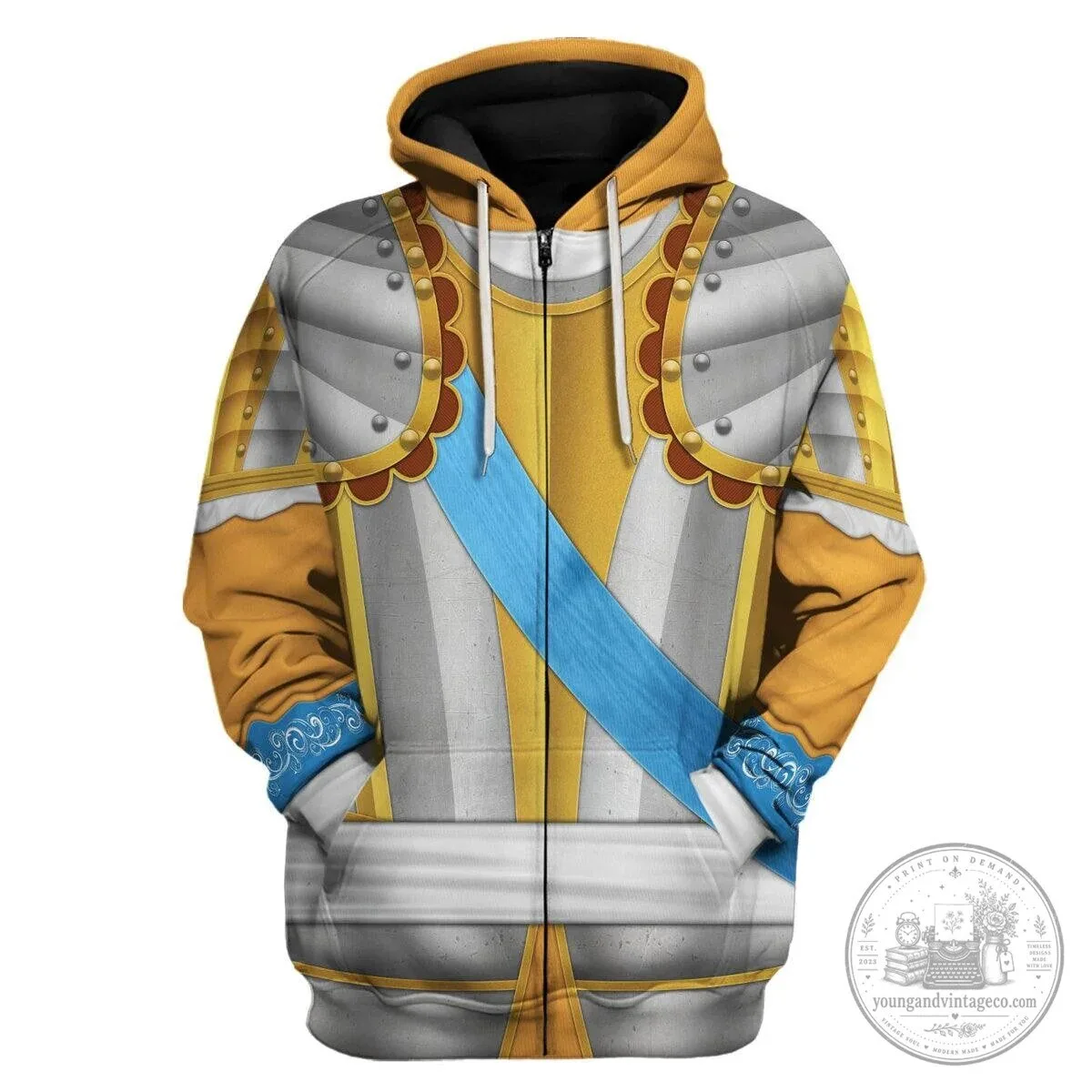 Louis XV of France and Navarre Costume All Over Print Hoodie and Pants Set 16 Louis XV of France and Navarre Costume All Over Print Hoodie and Pants Set