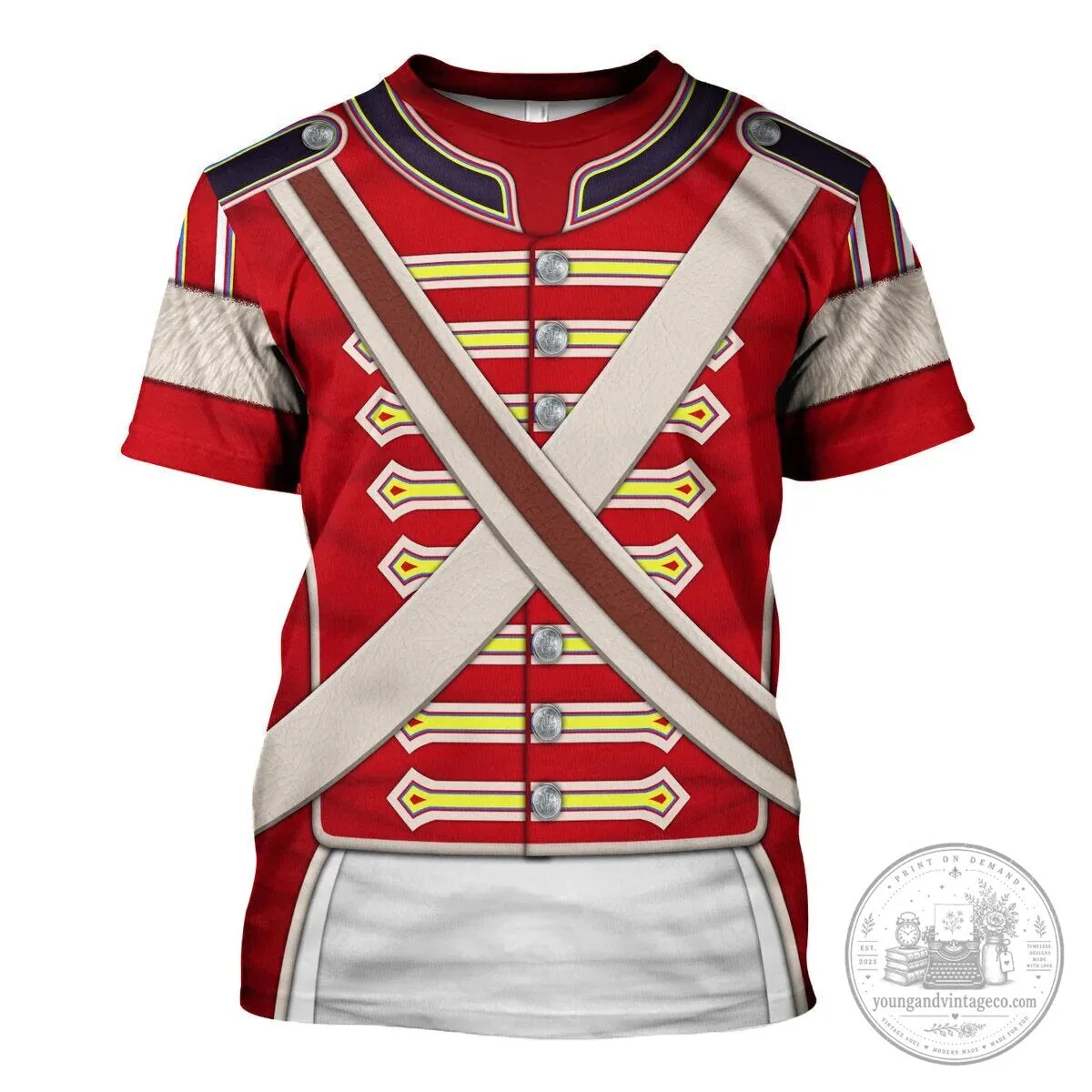 Royal Welch Fusiliers 1802-1812 Grenadier Company Uniform Hoodie 20 Royal Welch Fusiliers 1802-1812 Grenadier Company Uniform Hoodie