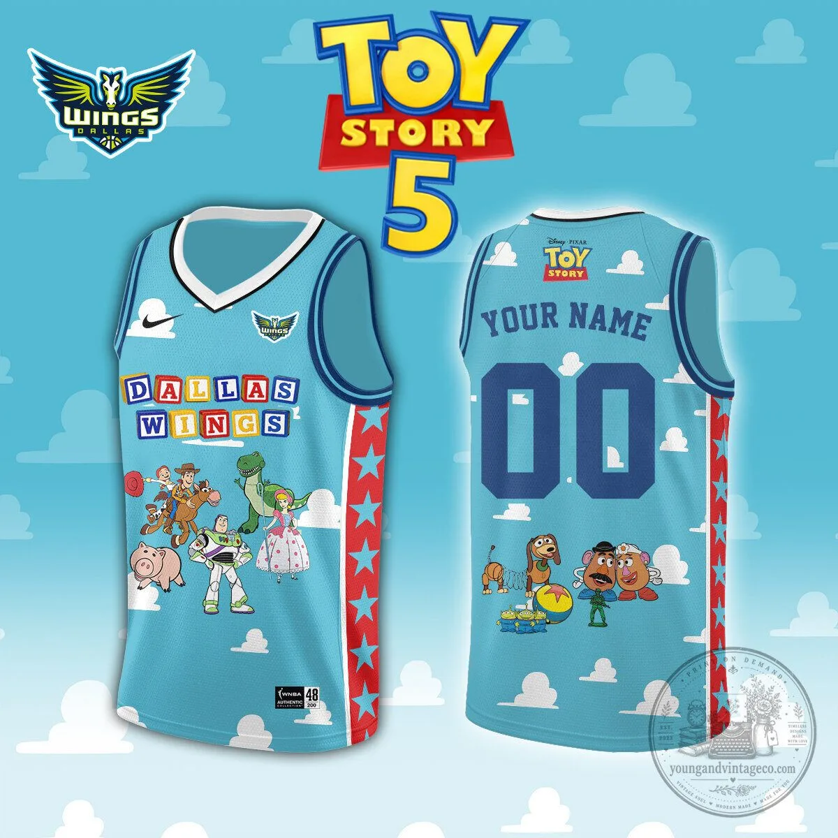 _ DW x Toy Story 5 Basketball Jersey Limited Edition 2026