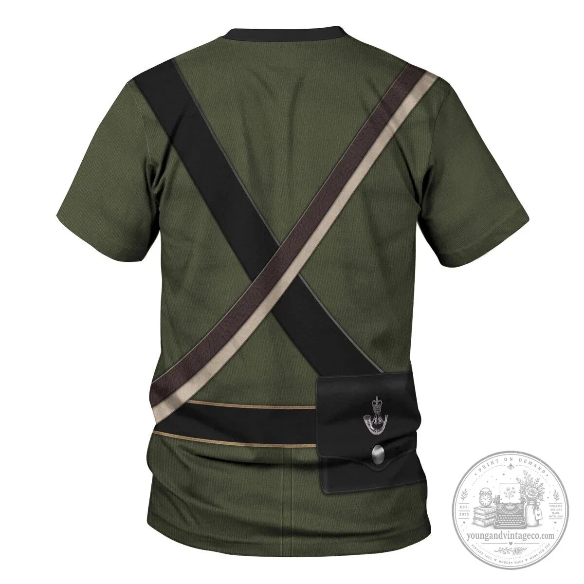 95th Rifle Regiment Rifleman 1806-1815 Uniform Historical Cosplay Hoodie 25 95th Rifle Regiment Rifleman 1806-1815 Uniform Historical Cosplay Hoodie