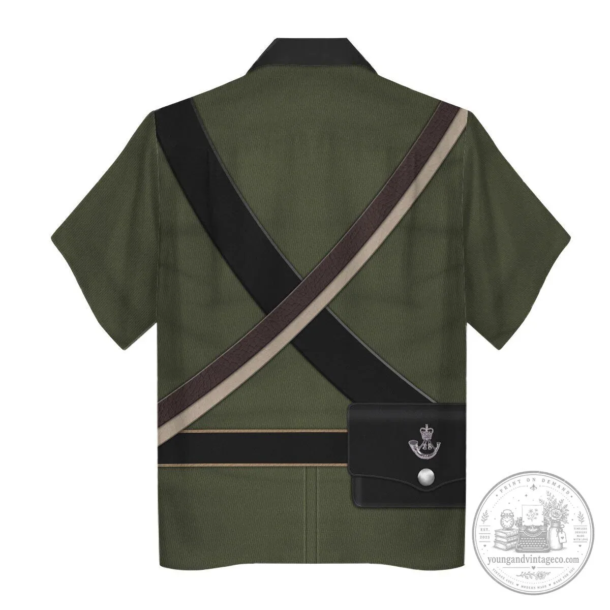 95th Rifle Regiment Rifleman 1806-1815 Uniform Historical Cosplay Hoodie 26 95th Rifle Regiment Rifleman 1806-1815 Uniform Historical Cosplay Hoodie