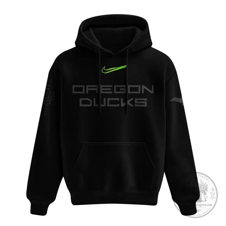 Black Hoodie by Kinetic By Design - Oregon Ducks Origin Of Speed Collection 6 Black Hoodie by Kinetic By Design - Oregon Ducks Origin Of Speed Collection