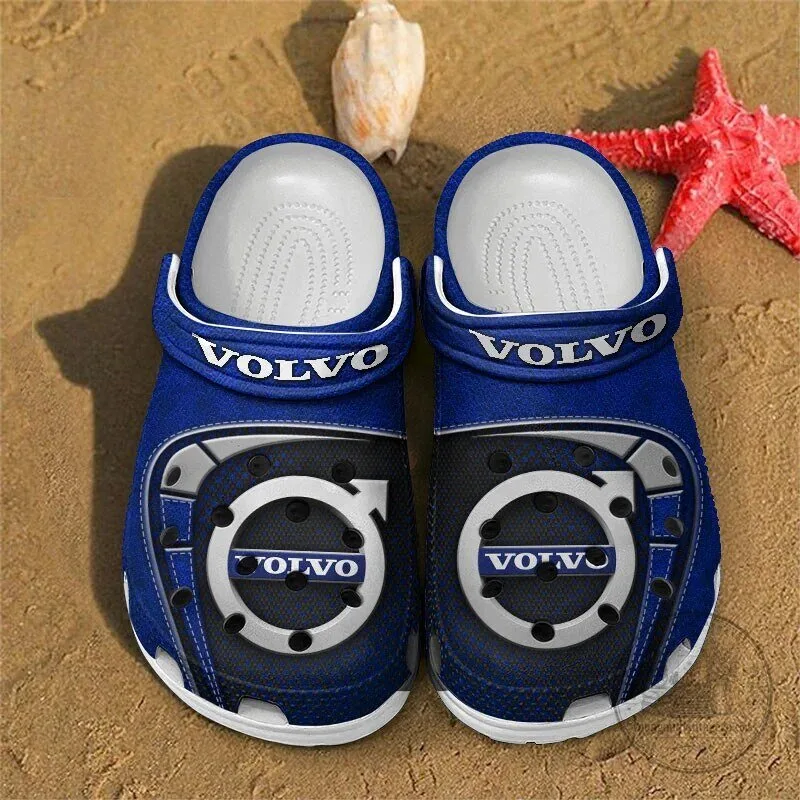 Volvo Blue Car Logo Comfortable Beach Sandals
