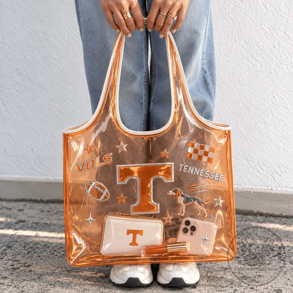 Tennessee Volunteers Transparent Tote Bag Tennessee Volunteers Transparent Tote Bag