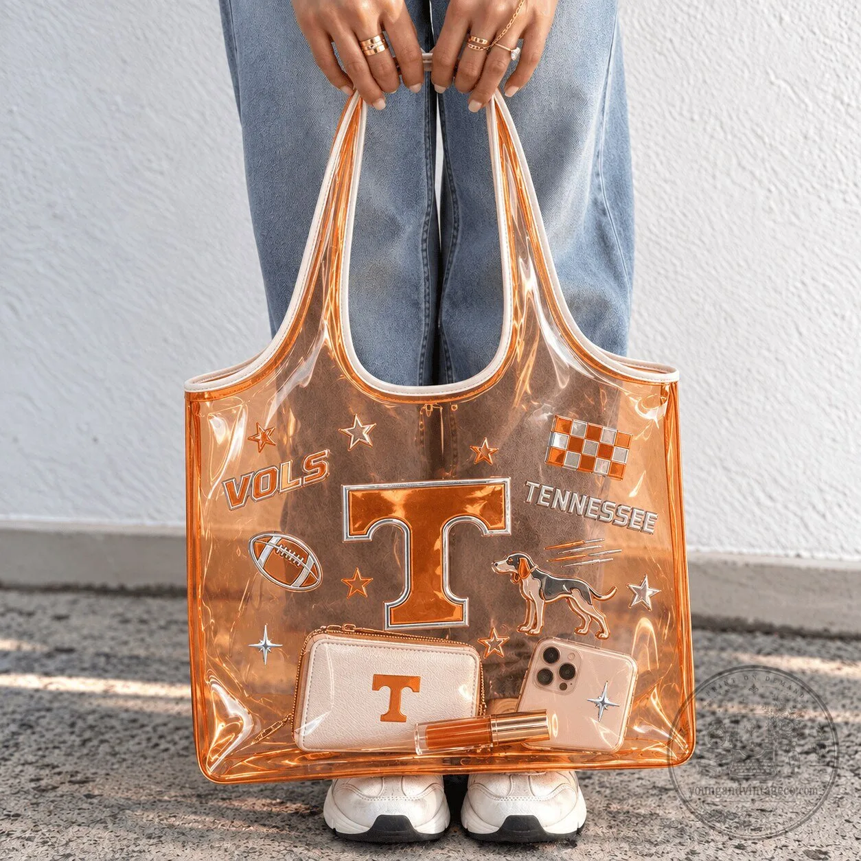 Tennessee Volunteers Transparent Tote Bag