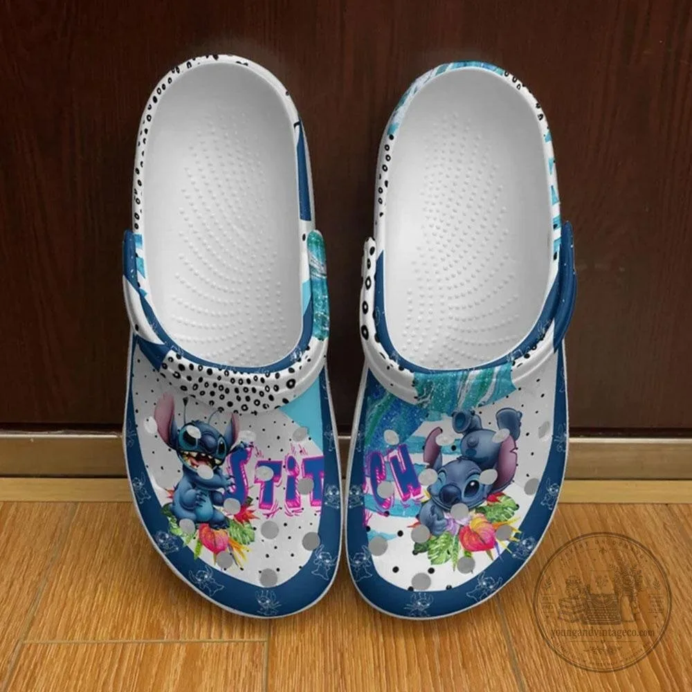 Disney Lilo and Stitch Cartoon Character Crocs Shoes 4 Disney Lilo and Stitch Cartoon Character Crocs Shoes