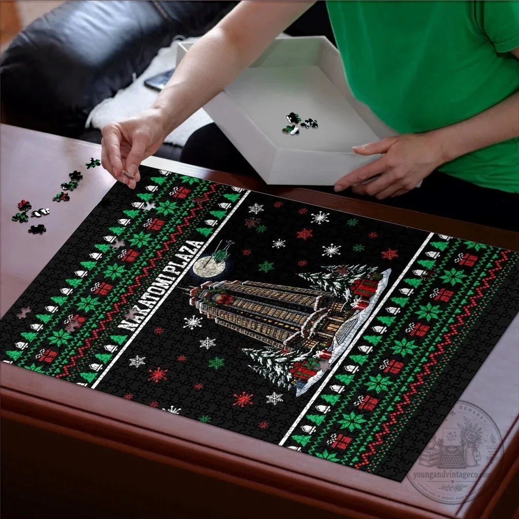 Nakatomi Plaza Christmas Party Ugly Sweater Style Jigsaw Puzzle 7 Nakatomi Plaza Christmas Party Ugly Sweater Style Jigsaw Puzzle