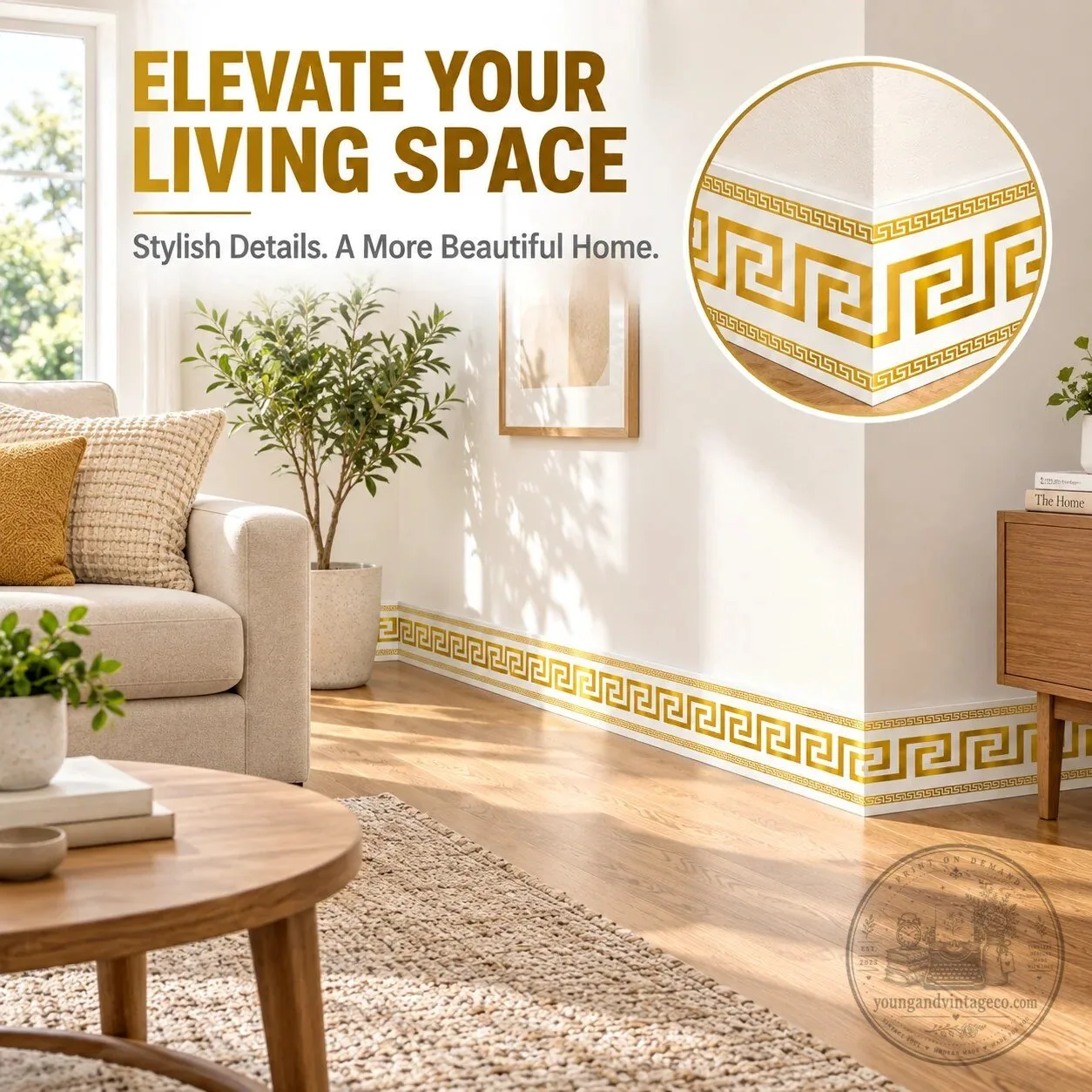 Self-Adhesive Skirting Board Border Sticker Wall Edge Trim Strip 14 Self-Adhesive Skirting Board Border Sticker Wall Edge Trim Strip