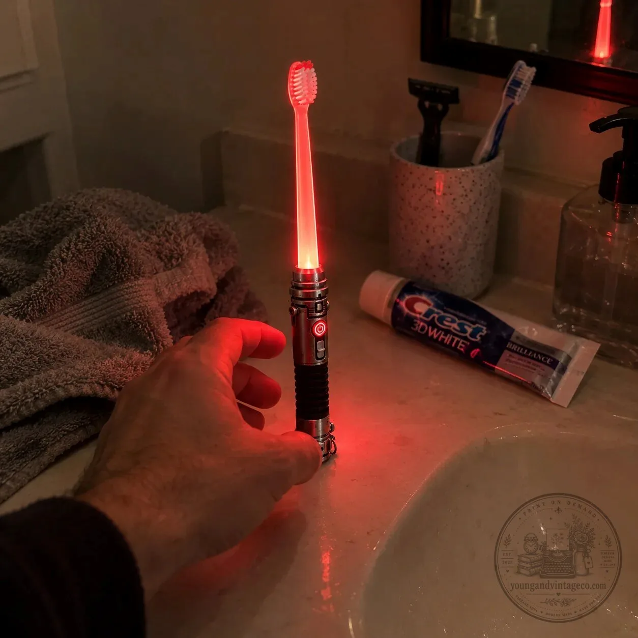 Four Glow Colors Light Up Toothbrush with Green Blue Red Purple LED Lights 11 Four Glow Colors Light Up Toothbrush with Green Blue Red Purple LED Lights
