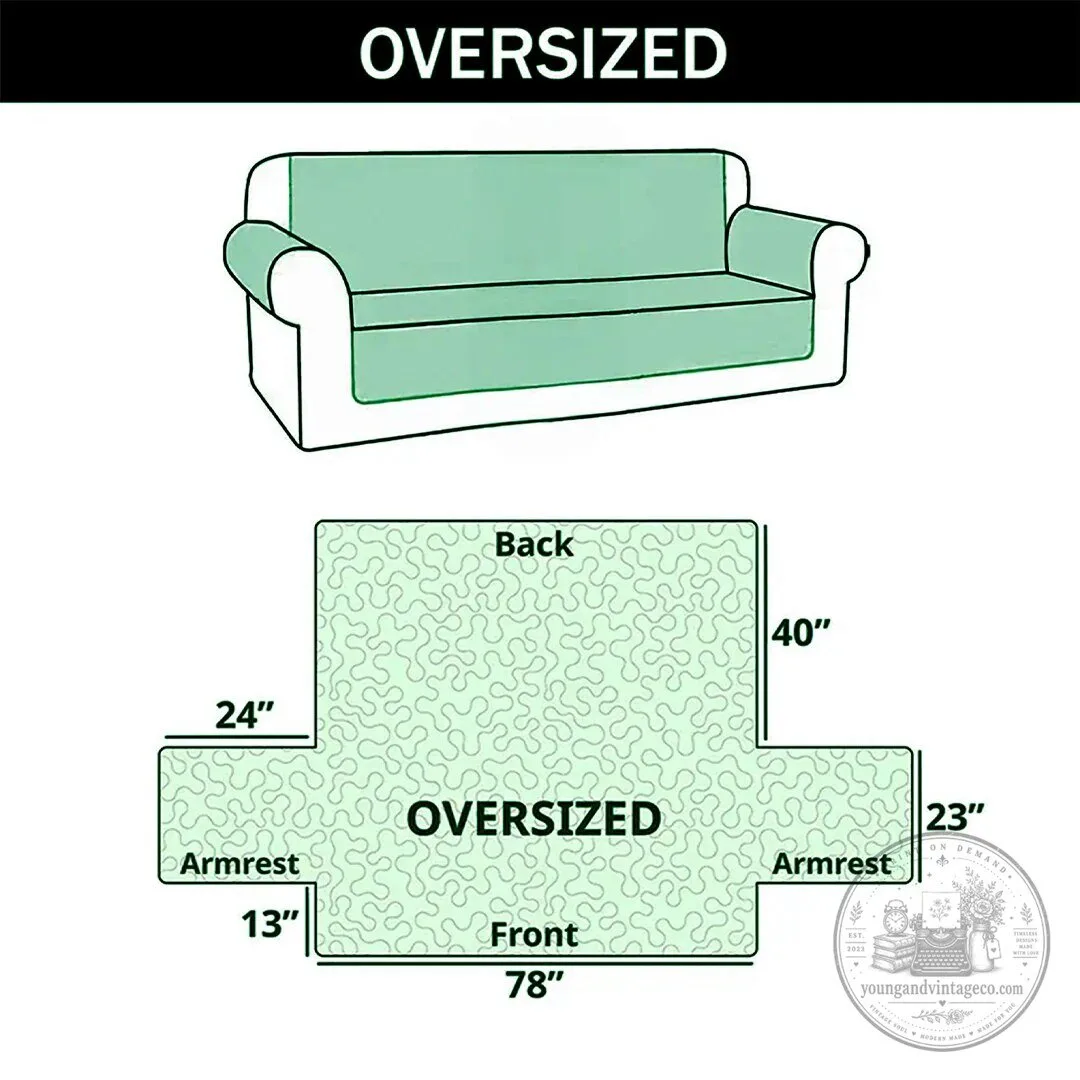 Moose and Black Bear Mountain River Quilted Sofa Cover 14 Moose and Black Bear Mountain River Quilted Sofa Cover