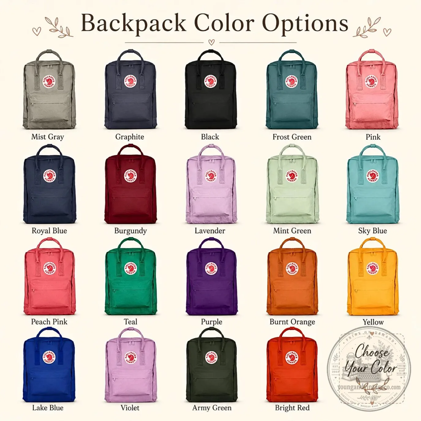 Hello Kitty Embroidered Kawaii Character Backpack for School and Travel 7 Hello Kitty Embroidered Kawaii Character Backpack for School and Travel