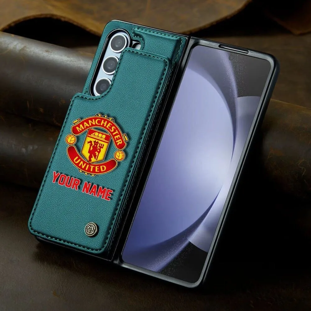 Manchester United Personalized Name Leather Flip Wallet Phone Case 16 Manchester United Personalized Name Leather Flip Wallet Phone Case