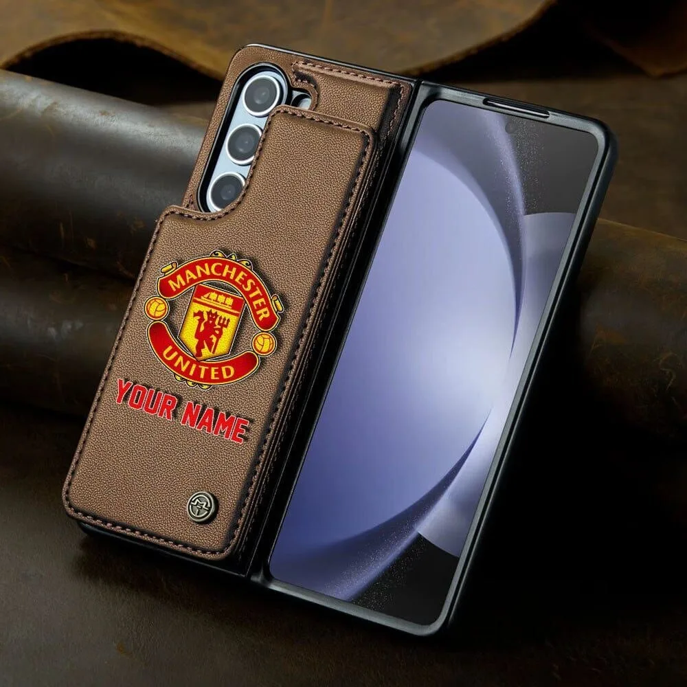 Manchester United Personalized Name Leather Flip Wallet Phone Case 17 Manchester United Personalized Name Leather Flip Wallet Phone Case