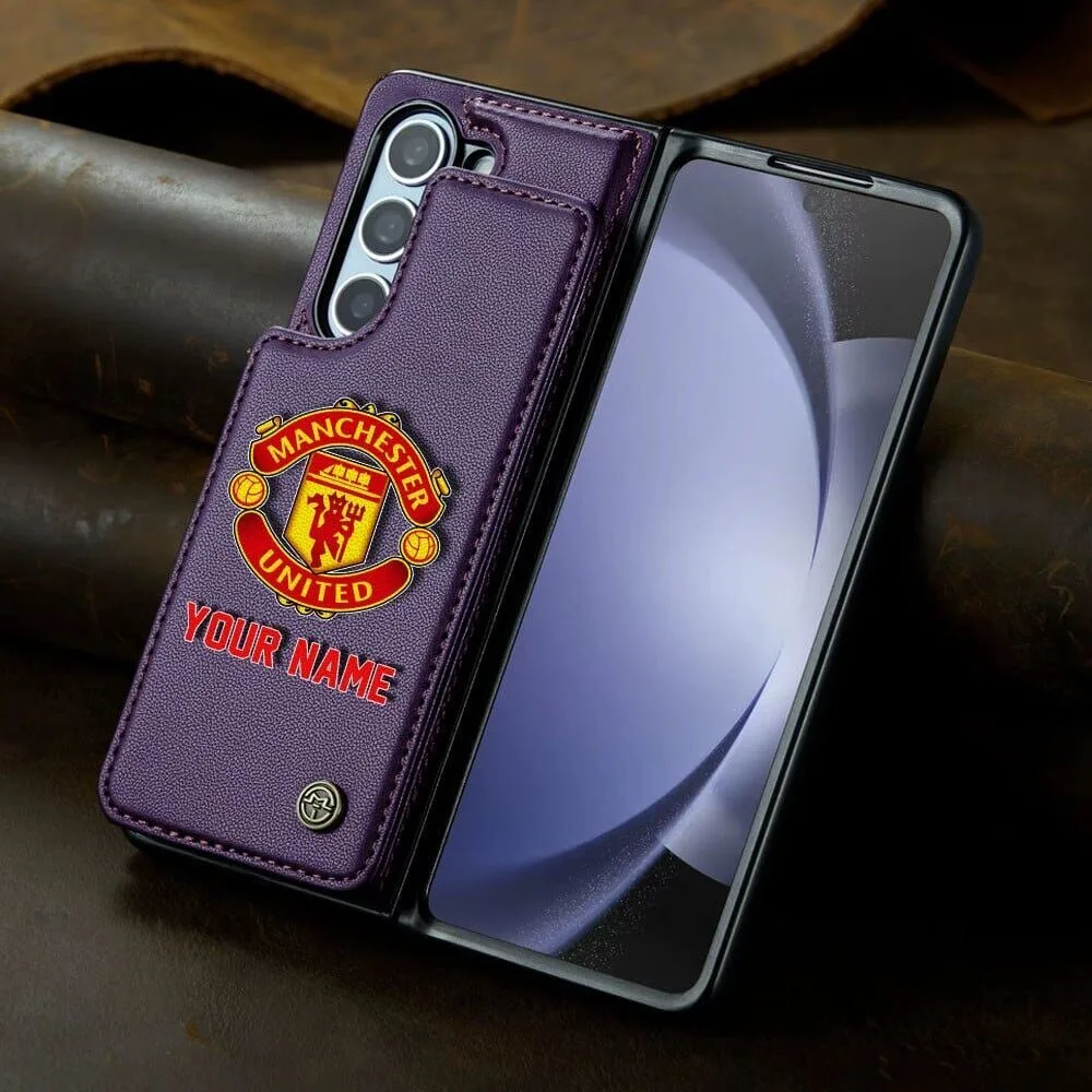 Manchester United Personalized Name Leather Flip Wallet Phone Case 18 Manchester United Personalized Name Leather Flip Wallet Phone Case