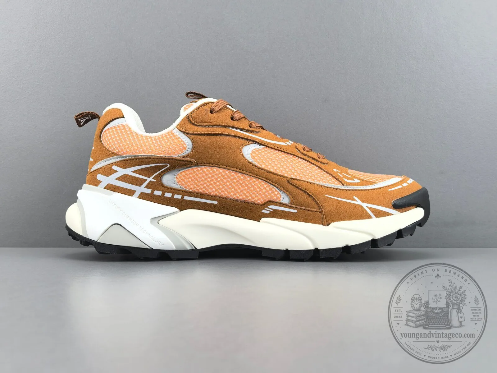 Tactical Orange Brown Running Shoes 14 Tactical Orange Brown Running Shoes