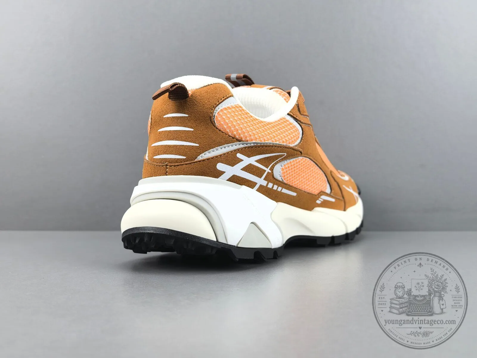Tactical Orange Brown Running Shoes 17 Tactical Orange Brown Running Shoes