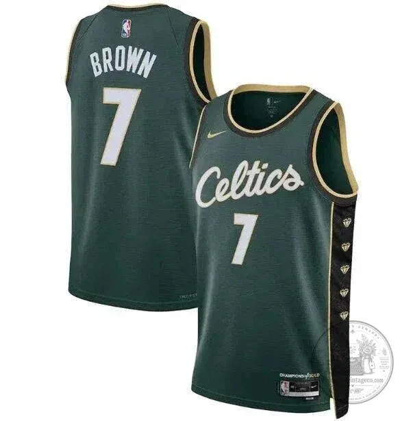 Boston Celtics Jaylen Brown City Edition 2022-2023 Basketball Jersey