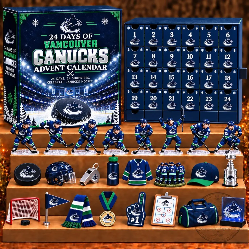 Vancouver Canucks 24 Days of Hockey Ice Advent Calendar Vancouver Canucks 24 Days of Hockey Ice Advent Calendar