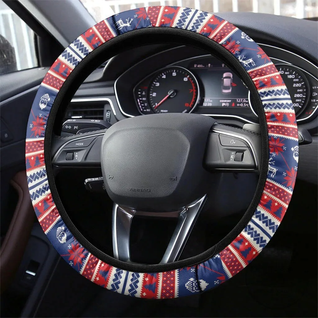 Norge Christmas Steering Wheel Cover Ro Ro Viking Santa Claus LT01 3 Norge Christmas Steering Wheel Cover Ro Ro Viking Santa Claus LT01